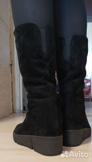 Сапоги женские зимние натуральная кожа 41и 40