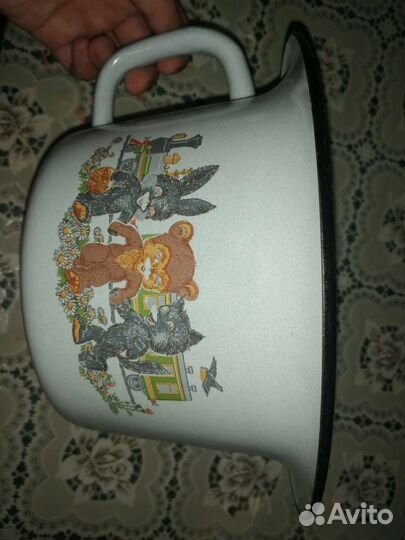 Горшок детский эмалированный СССР