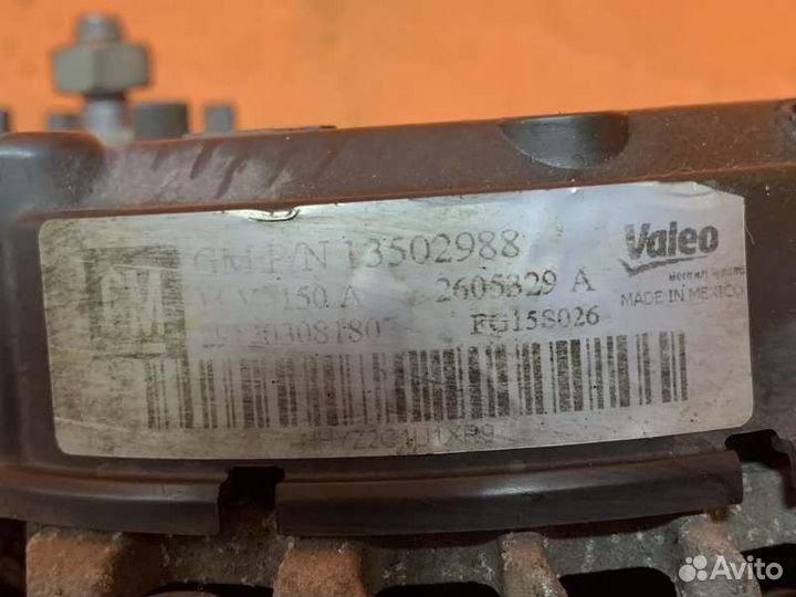 Генератор Chevrolet Camaro 5 3.6 2010