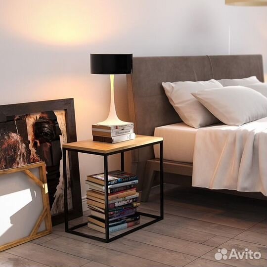 Тумба прикроватная в стиле лофт