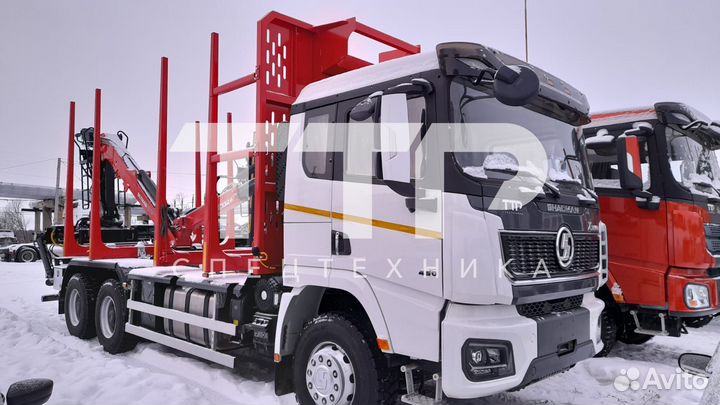 Лесовоз (сортиментовоз) Shacman X3000 с КМУ Велмаш-С, 2024