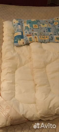 Комплект- детское одеяло и подушка