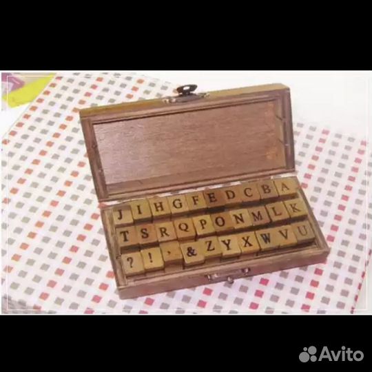 Штамп алфавит