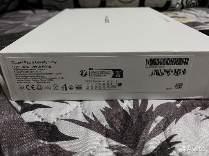 Планшет Xiaomi mi Pad 6