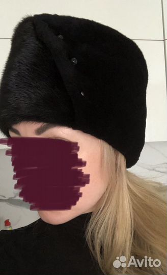 Шапка женская норковая