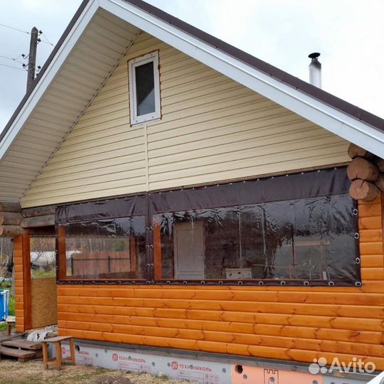 Гибкие окна для террасы, веранды