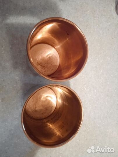 Стаканы медные из Индии 225мл