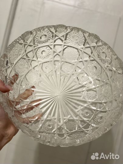 Хрустальая салатница