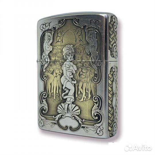 Зажигалка бензиновая zippo Sexy Lady Хром