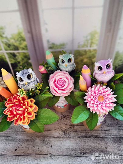 Букет из мыла к 1 сентября