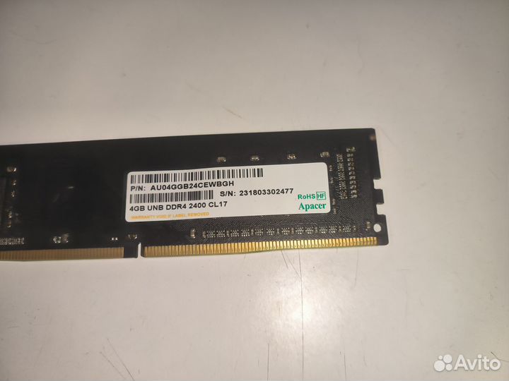 Оперативная память ddr4