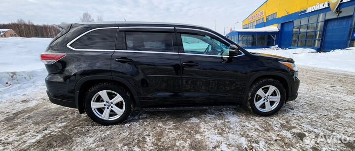 Toyota Highlander 3.5 AT, 2015, 100 000 км