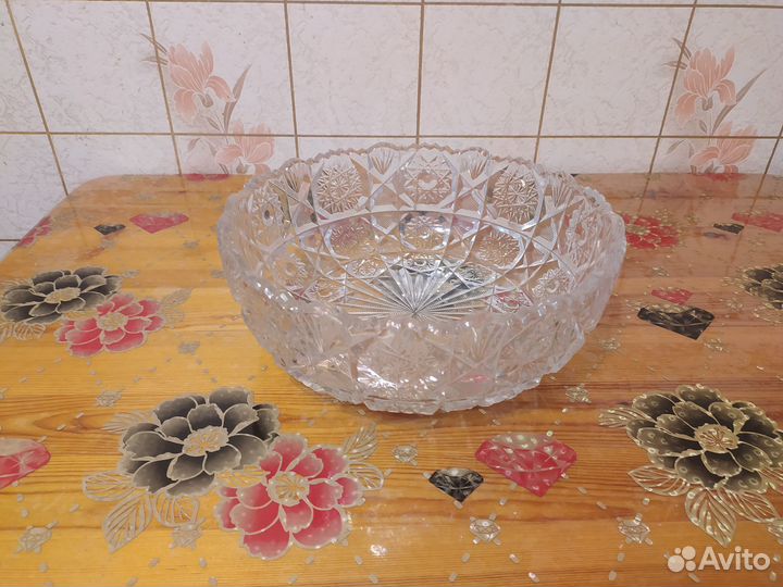 Хрустальная посуда СССР