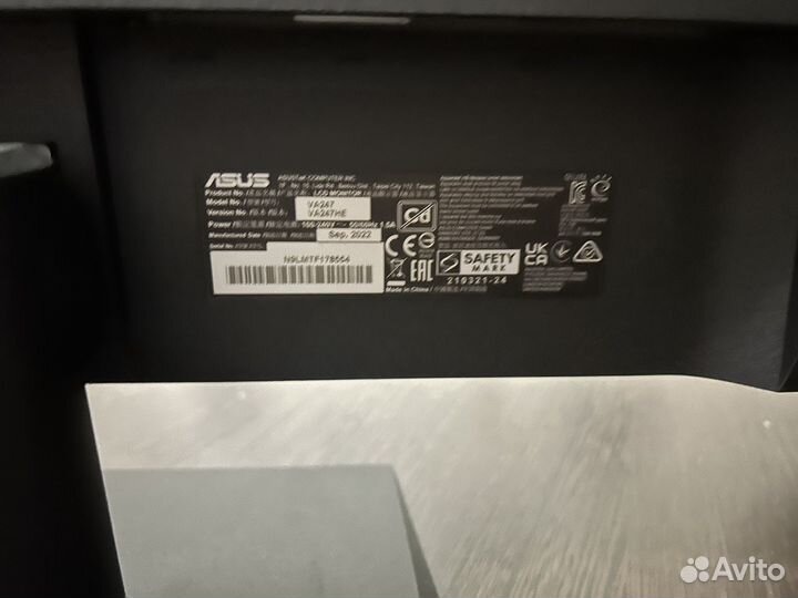 Монитор asus VA247HE