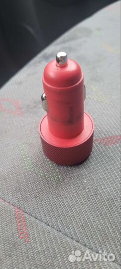 Адаптер в прикуриватель для зарядки 2 usb