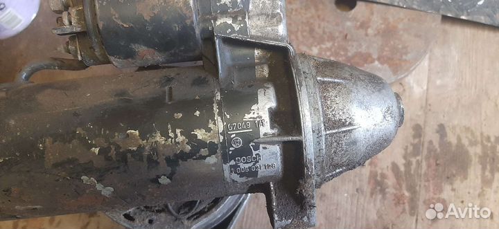 Стартер на mercedes 260 двигатель 102