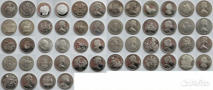 Кроны Великобритания, остров Мэн и другие страны