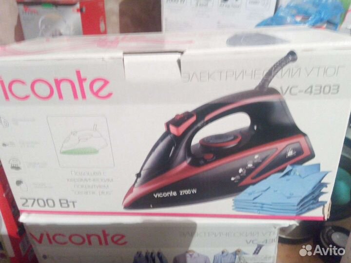 Утюг viconte новый