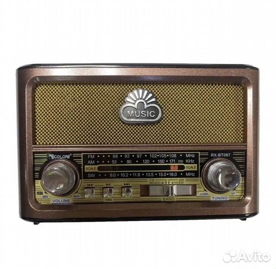 Радиоприемник в стиле ретро