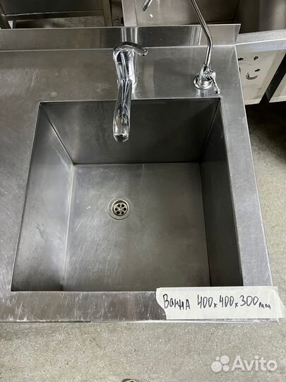 Мойка с рабочей поверхностью шгв 800*600*850 мм