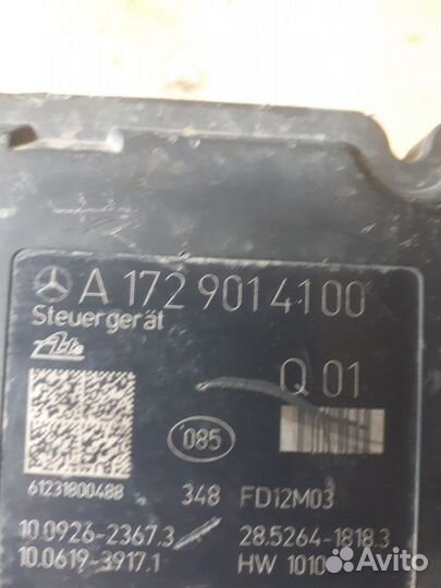 Блок ABR,ABS мерседес 204
