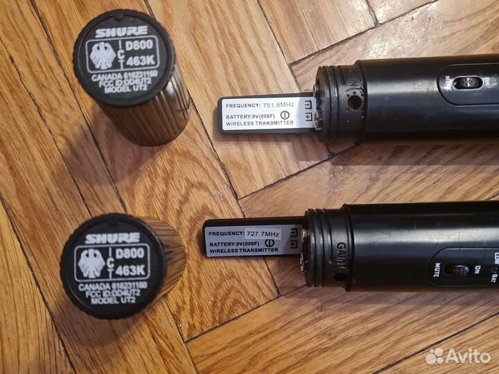 Радиомикрофон shure sm58