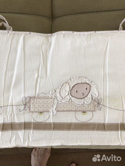 Бортики на детскую кроватку Mothercare