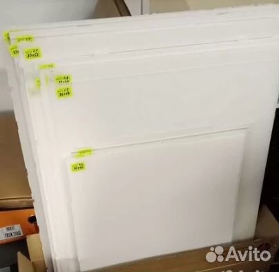 Оргстекло листовое белое тонкое 0.7-2.2мм