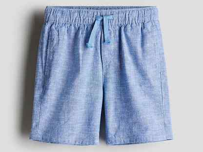 Новые льняные шорты H&M 92,116,134,140, Волоколамск