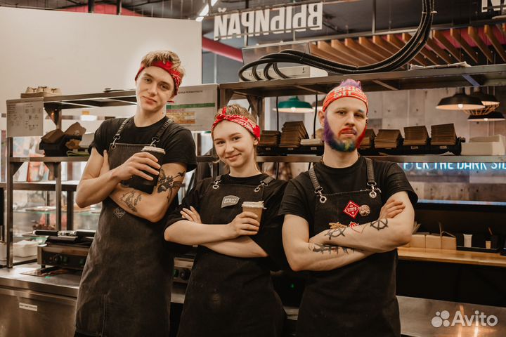 Сотрудник кафе, повар