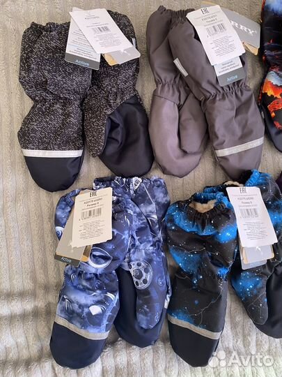 Зимние варежки краги Керри 8 kerry 7-10 лет