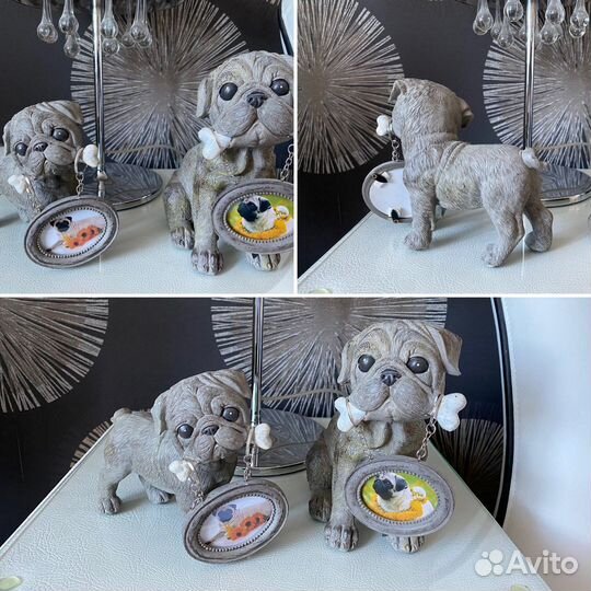 Статуэтки мопс