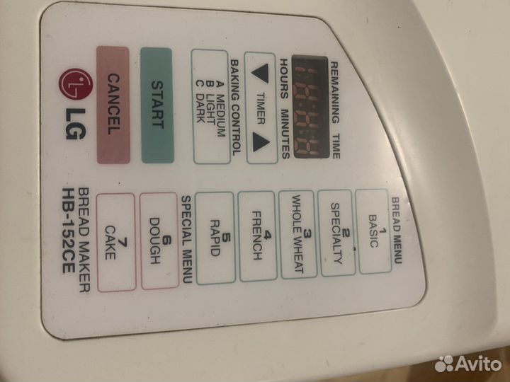 Хлебопечка lg