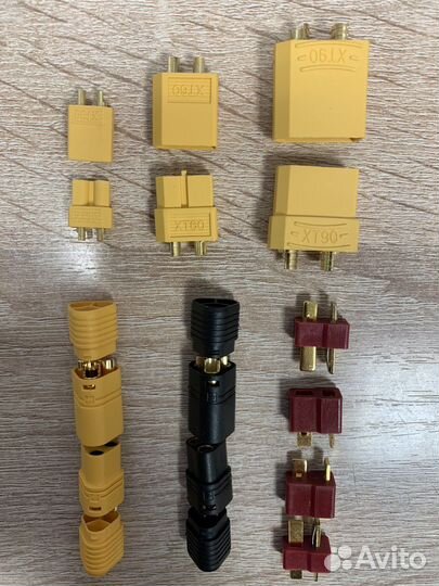 Разьёмы XT30, 60, 90, 150, мт 60, T-Plug