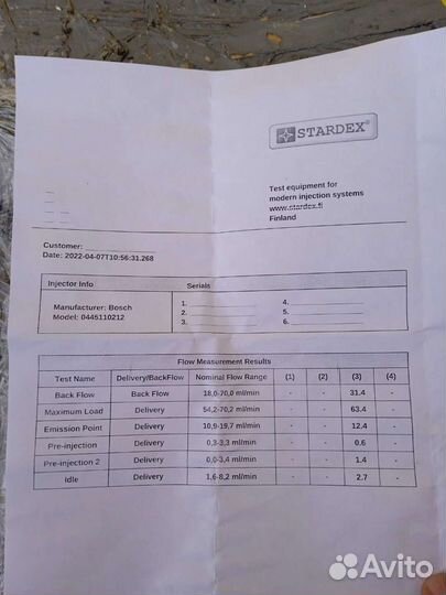 Бмв е60 форсунка 2.5 дизель м57