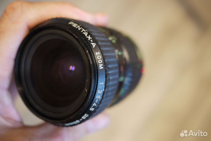 SMC pentax 28-80 f3,5-4,5 серии А двукольцевой