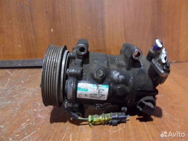 Компрессор кондиционера 9659875780 Peugeot 207 WA