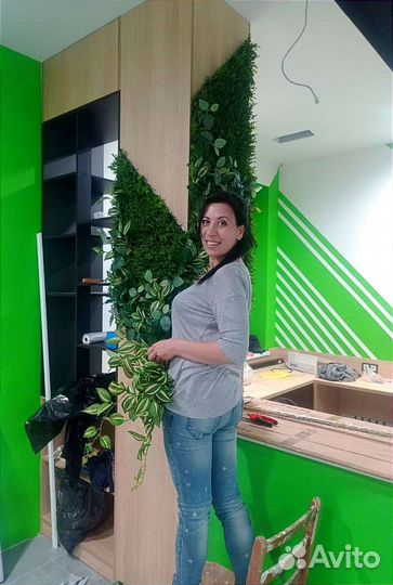 Декоративное искусственное озеленение