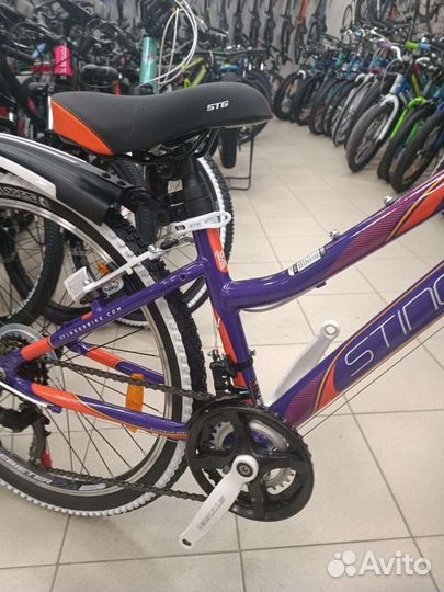 24“ подростковый Stinger Laguna фиолетоввй