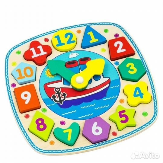 Бизиборд Часики 