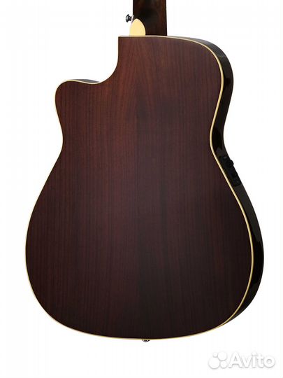 L150-OC-NAT Luce Series Электроакустическая гитара, с вырезом, цвет натуральный, Cort (Новая, Гарант