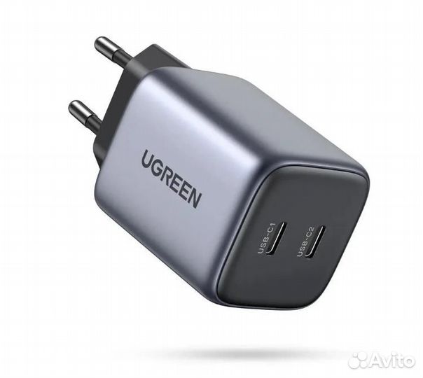 Зарядное устройство ugreen CD294 Nexode Mini USB