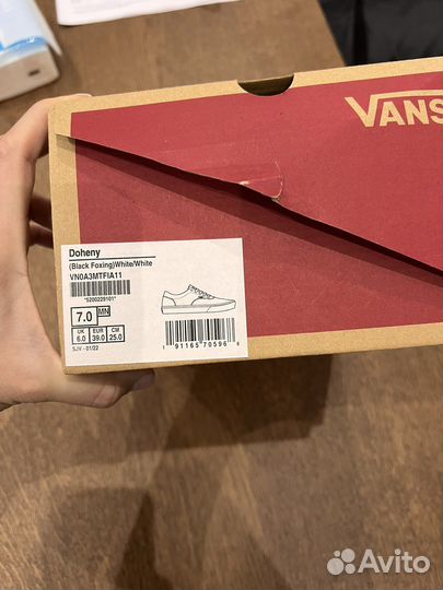 Кеды vans женские оригинал