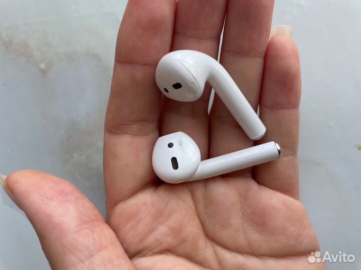 Наушники airpods 2 на запчасти