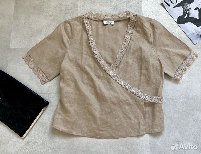 Блузка лен 46 48
