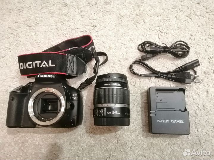 Фотоаппарат Canon EOS 6d mark ii, 550d и 1100d