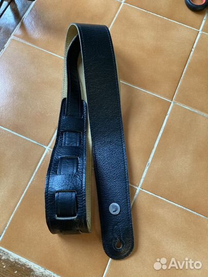 Ремень гитары кожаный D'addario