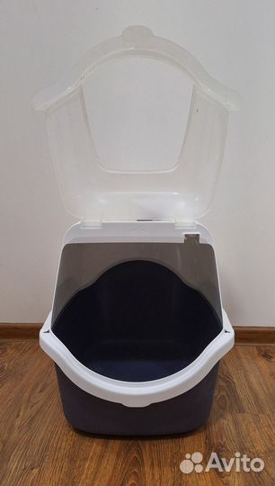 Лоток для кошек закрытый / домик