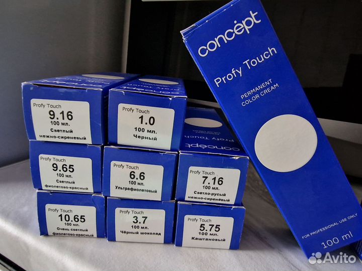 Краска для волос профессиональная