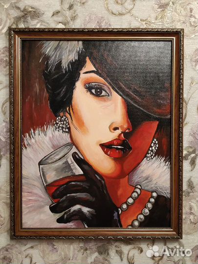 Готовая картина по номерам